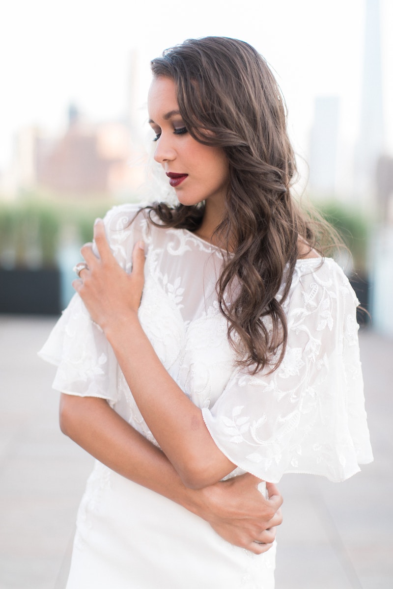 vintage inspired wedding dress