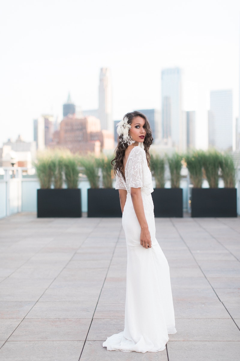 vintage wedding dress